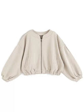 Oversized Bomberjacke mit Ballonärmeln Minimal Chic