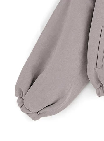 Oversized Bomberjacke mit Ballonärmeln Minimal Chic